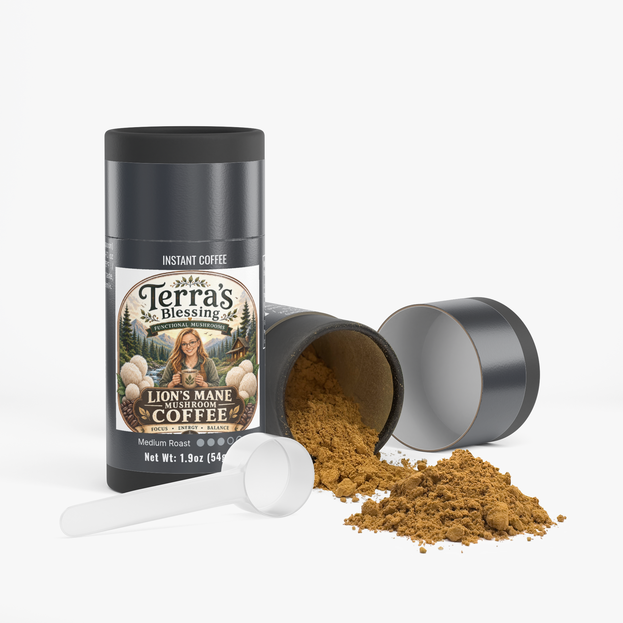 Mushroom Fuse Instant Coffee (Medium Roast)