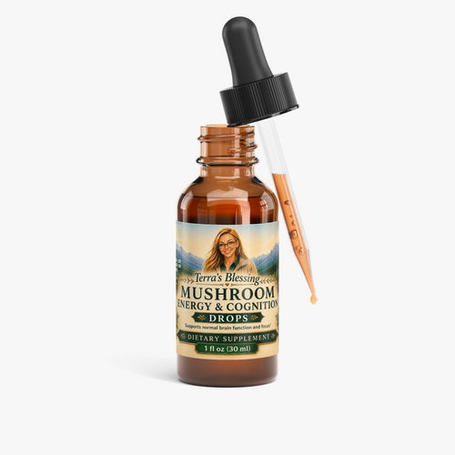 Mushroom Energy & Cognition Drops
